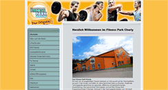 Desktop Screenshot of fitness-park-charly.de
